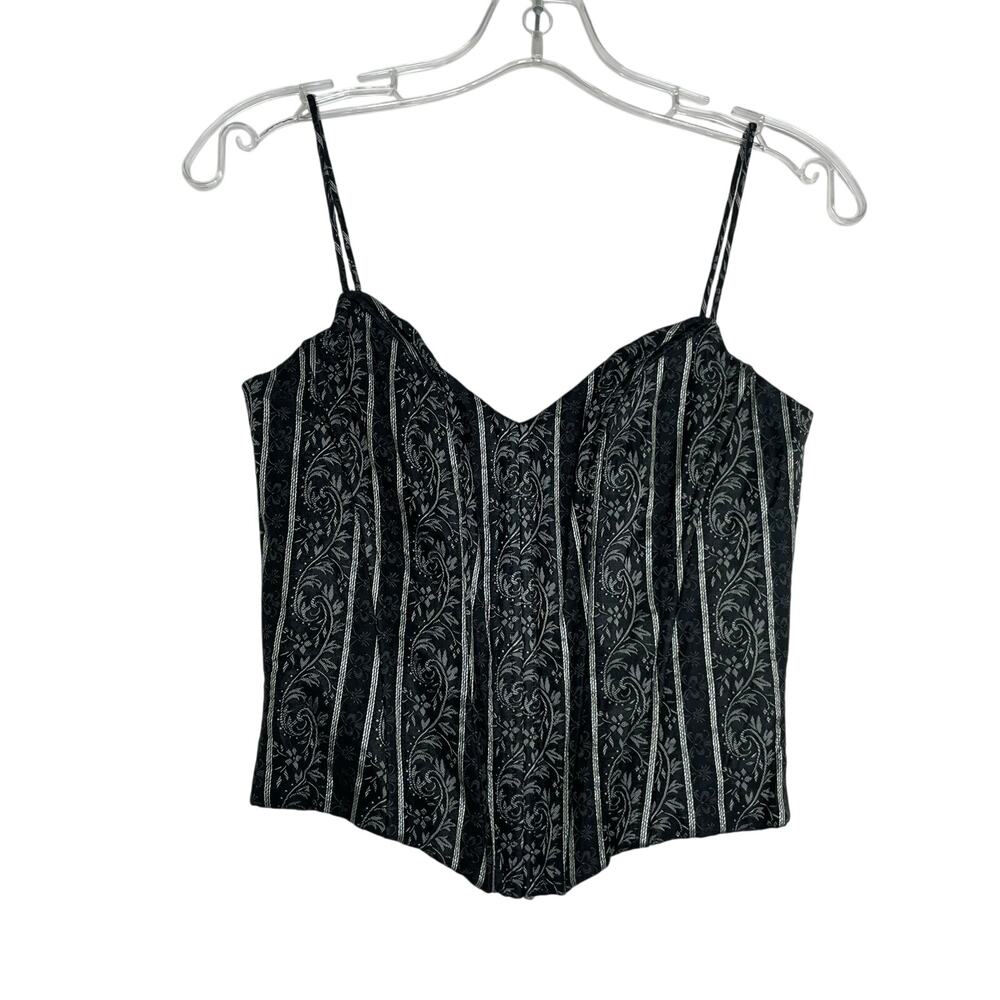 Scott McClintock Bustier Corset Top blouse Sz 6 Renaissance Festival Whimsigoth